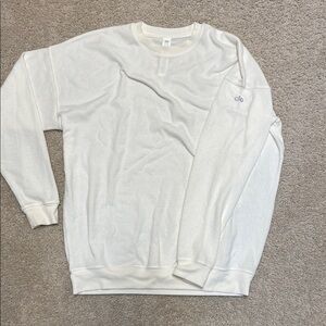 ALO Yoga Men's Cream Sweater
